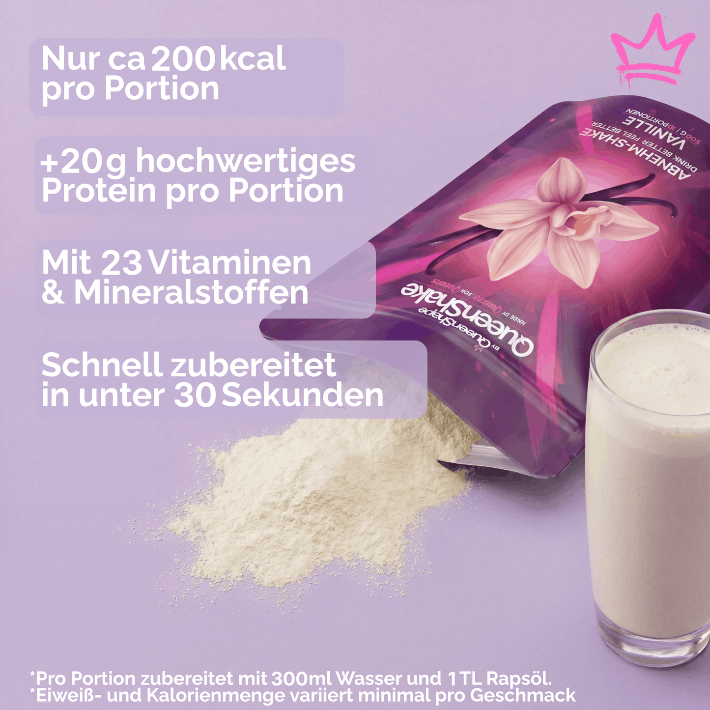 QueenShake Abnehm Shake